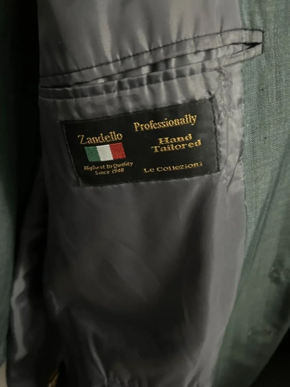 ZANDELLO Men's Suit Size 40R